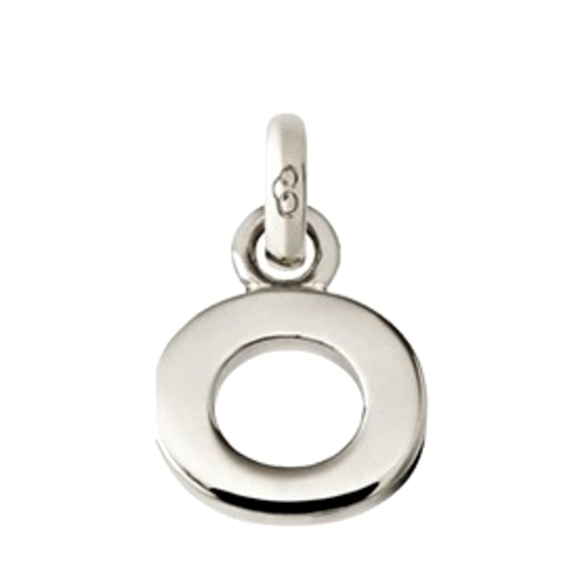 LINKS OF LONDON SILVER PLATED ALPHABET "O" CHARM – NEW IN PACKAGE - Picture 1 of 10